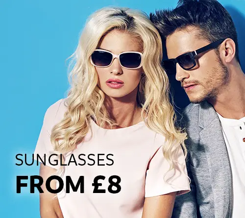 Sunglasses from £8