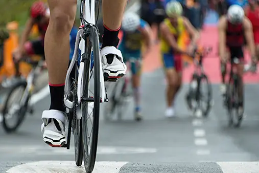 Cycling and contact lenses in the Irish summer