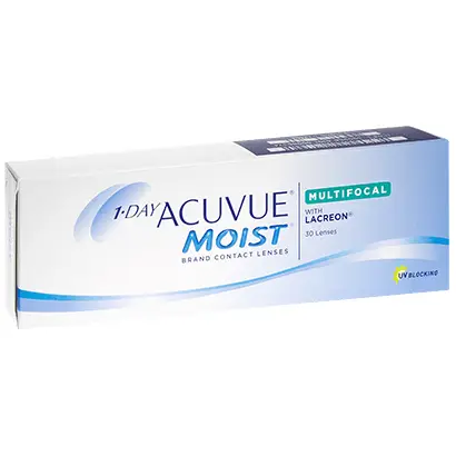 1 Day Acuvue Moist Multifocal Contact Lenses