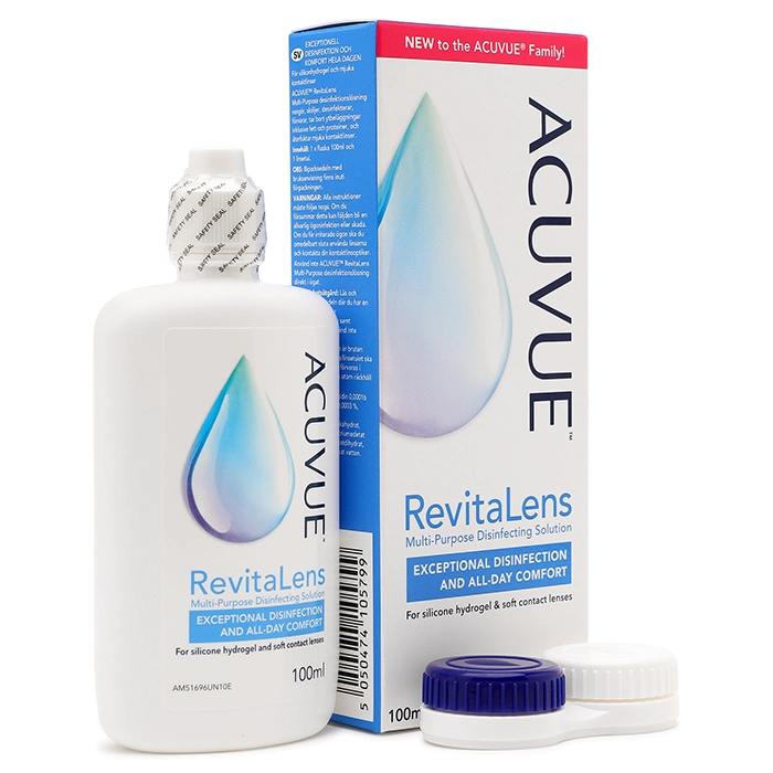 Acuvue RevitaLens Multi-Purpose Disinfecting Solution Travel Pack Contact Lenses