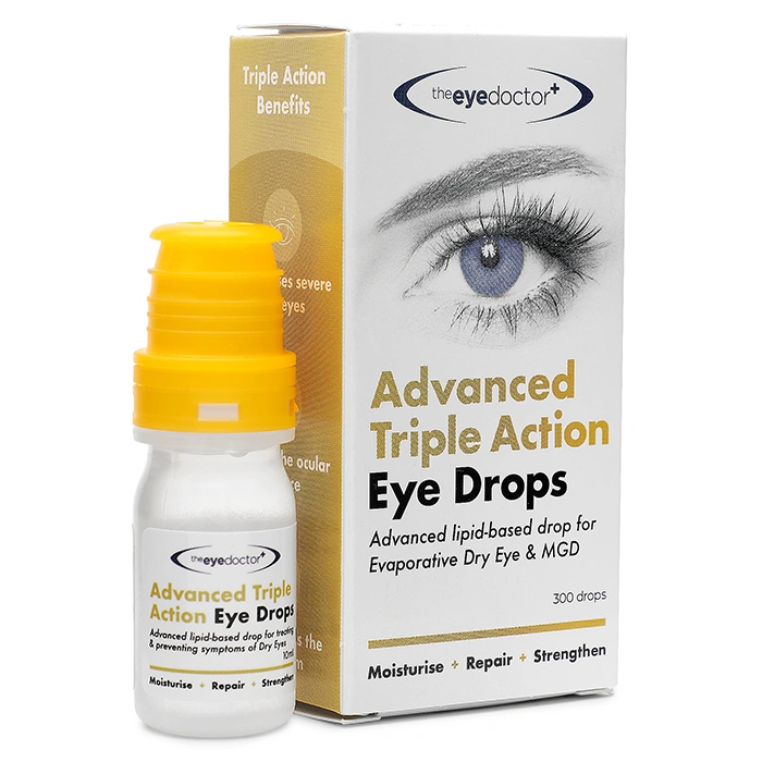 The Eye Doctor Advanced Triple Action Preservative-Free Eye Drops - 10ml Contact Lenses