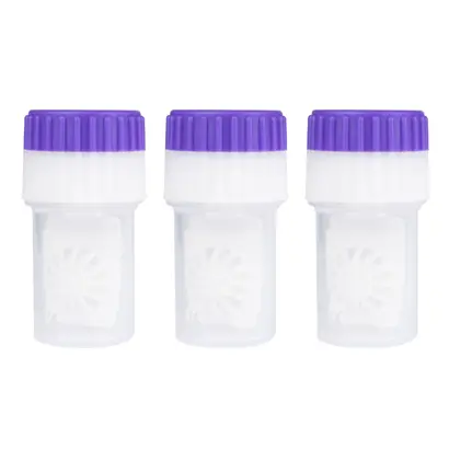 Barrel Contact Lens Case 3 Pack