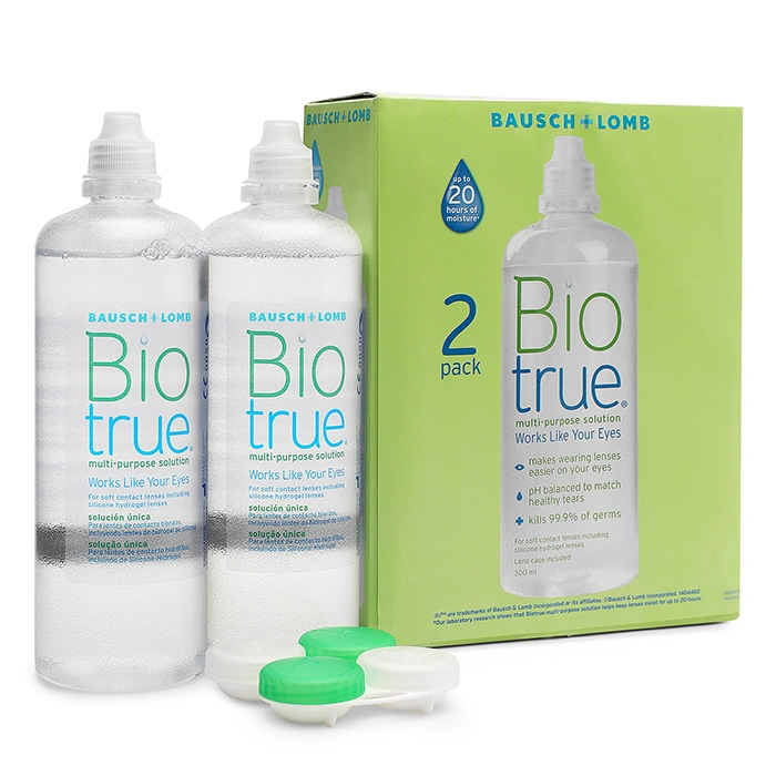Biotrue Multi-Purpose Solution Twin Pack Contact Lenses