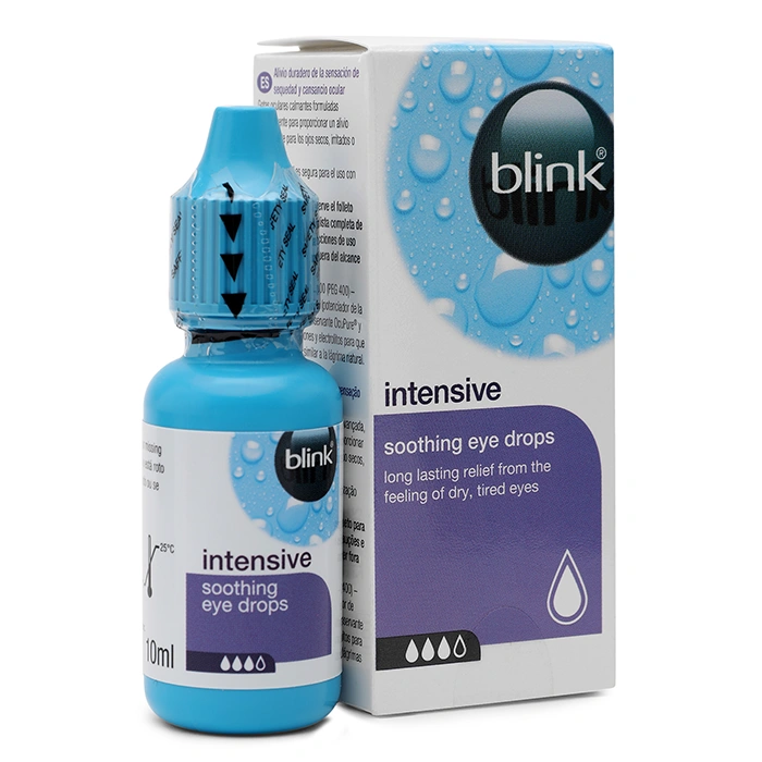 Blink Intensive Tears Eye Drops - 10ml Contact Lenses