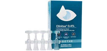 Clinitas 0.4% Preservative-Free Eye Drops – 30 x 0.5ml