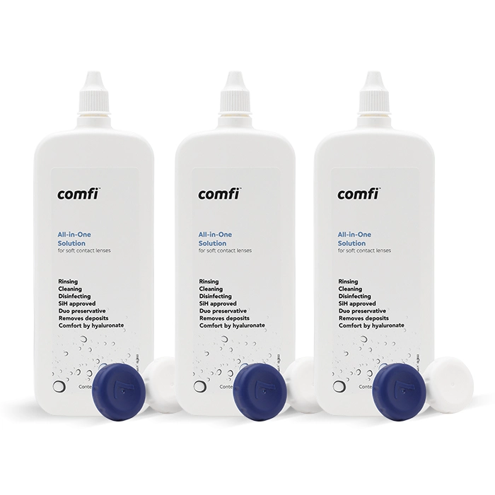 comfi All-in-One Solution Triple Pack Contact Lenses