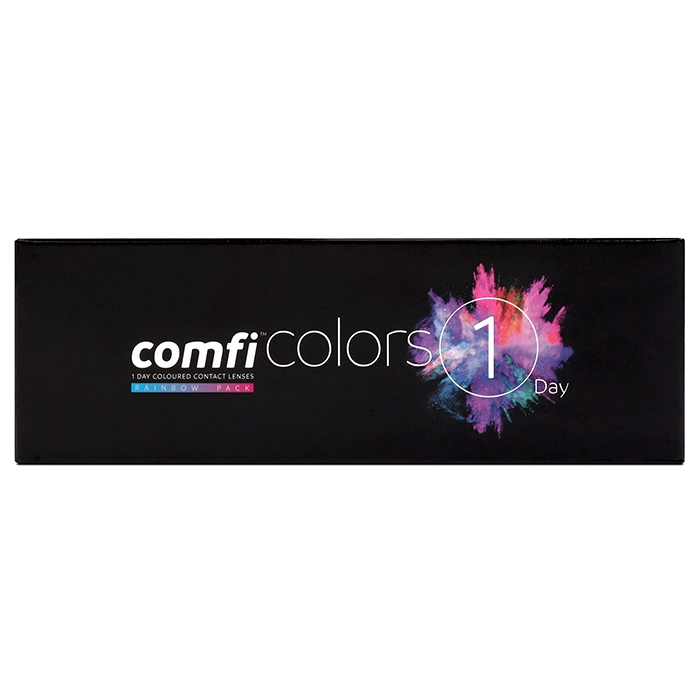 comfi Colors 1 Day Rainbow Pack Contact Lenses