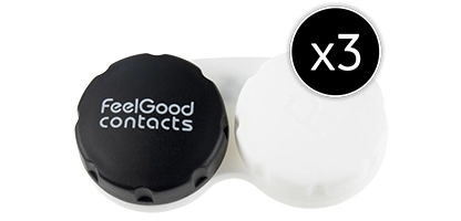 Feel Good Contact Lens Case Triple Pack