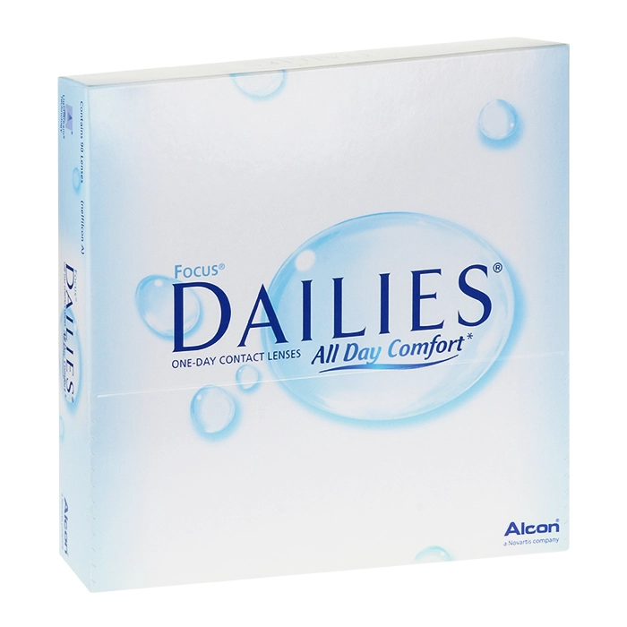 Focus Dailies All Day Comfort (90 Pack) Contact Lenses