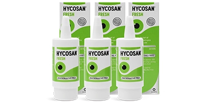 Hycosan Fresh Preservative-Free Eye Drops Triple Pack