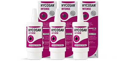 Hycosan Intense Preservative-Free Eye Drops Triple Pack