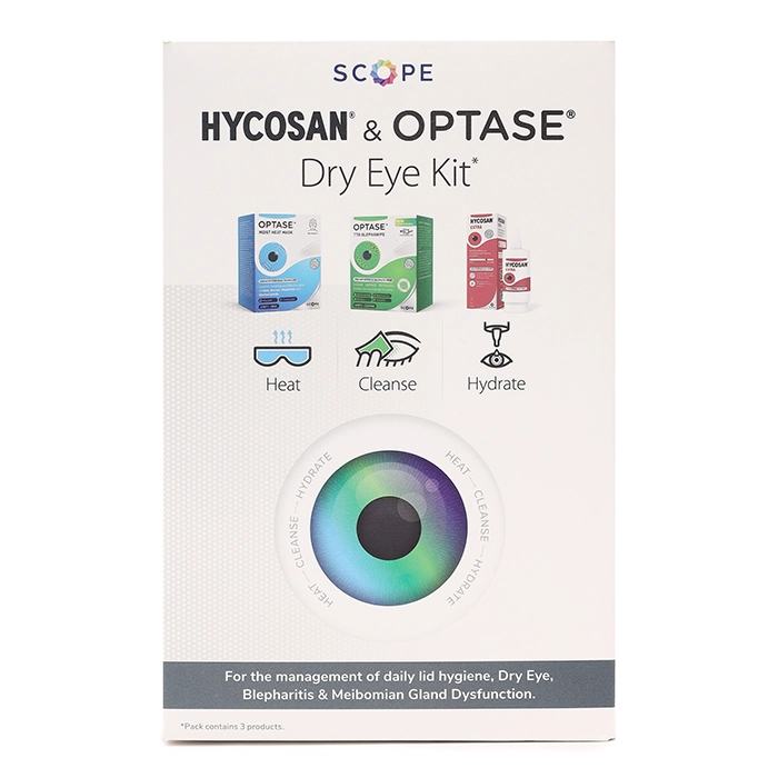 Hycosan & Optase Dry Eye Kit Contact Lenses