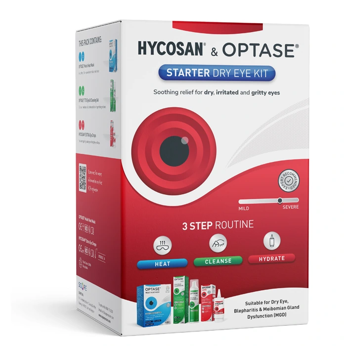 Hycosan & Optase Starter Dry Eye Kit Contact Lenses