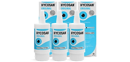 Hycosan Original Preservative-Free Eye Drops Triple Pack