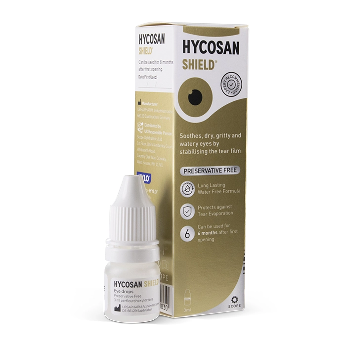 Hycosan Shield Preservative-Free Eye Drops Contact Lenses