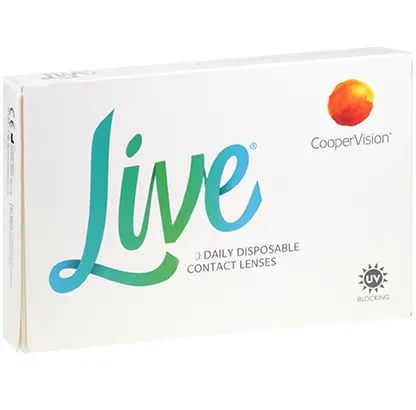 Live Daily Disposable (90 Pack) Contact Lenses