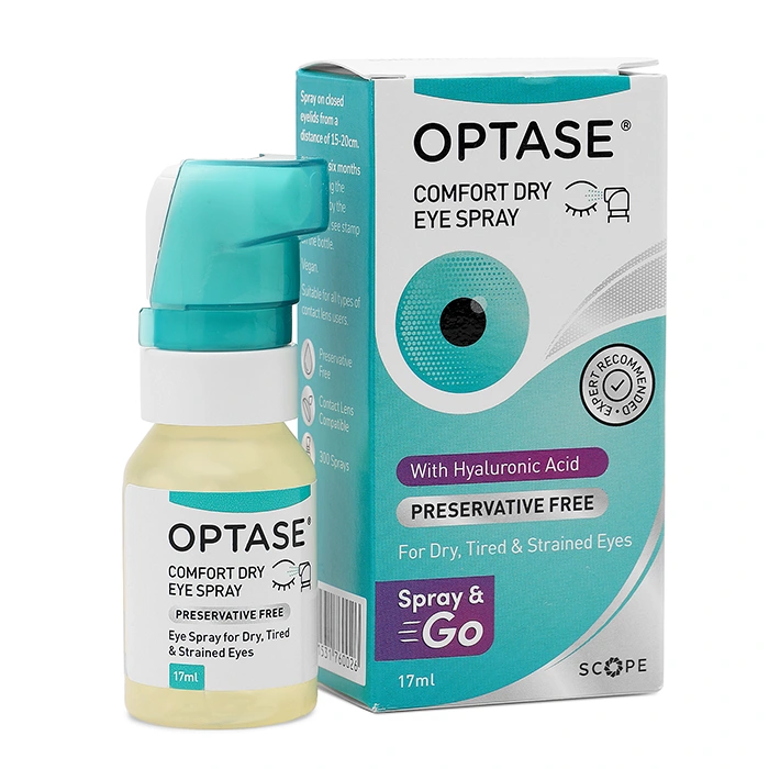 Optase Dry Eye Spray Contact Lenses