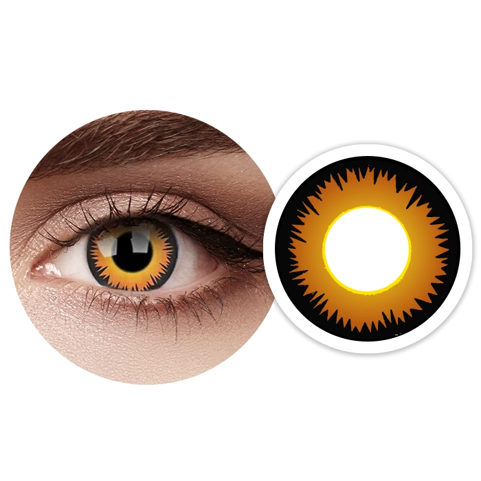 Orange Werewolf comfi Colors Crazy 1 Day Contact Lenses