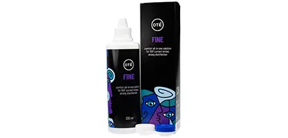 Ote Fine Contact Lens Solution Twin Pack