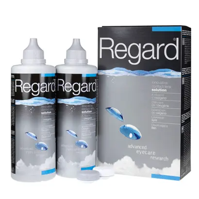 Regard Contact Lens Solution Twin Pack - 355ml