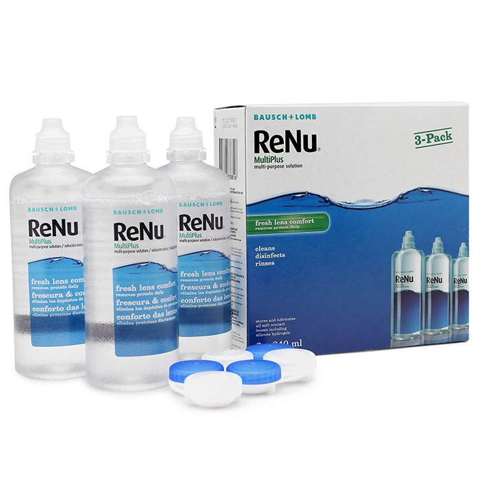 ReNu Multi-Plus Solution Triple Pack Contact Lenses