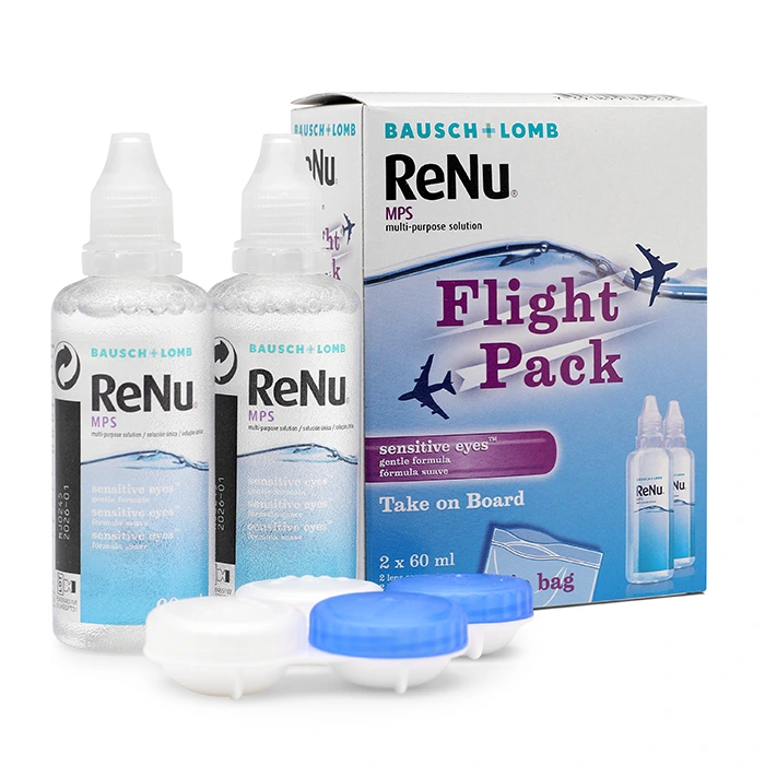 ReNu Multi-Purpose Solution Flight Pack Contact Lenses