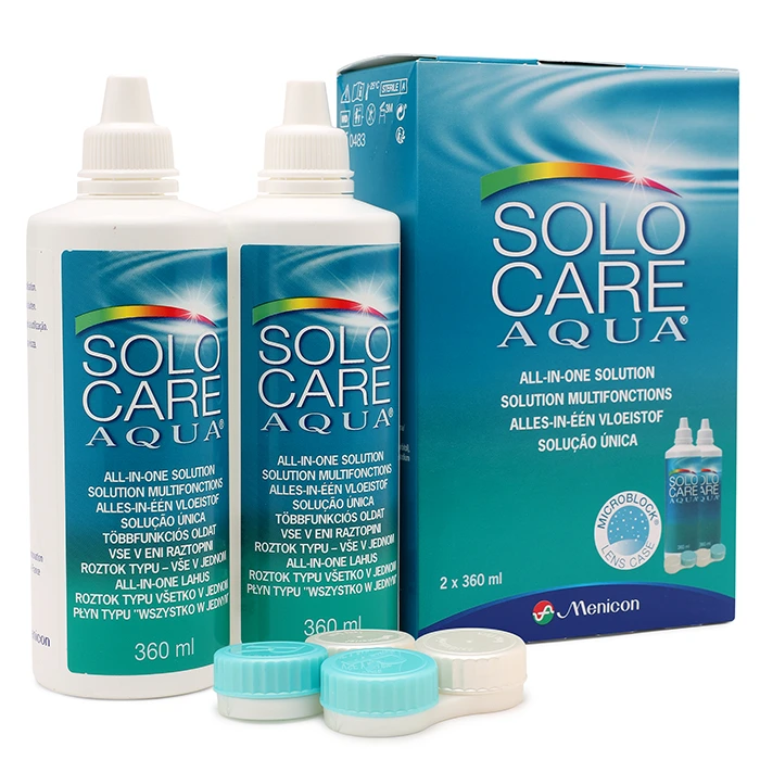 SoloCare Aqua Twin Pack Contact Lenses