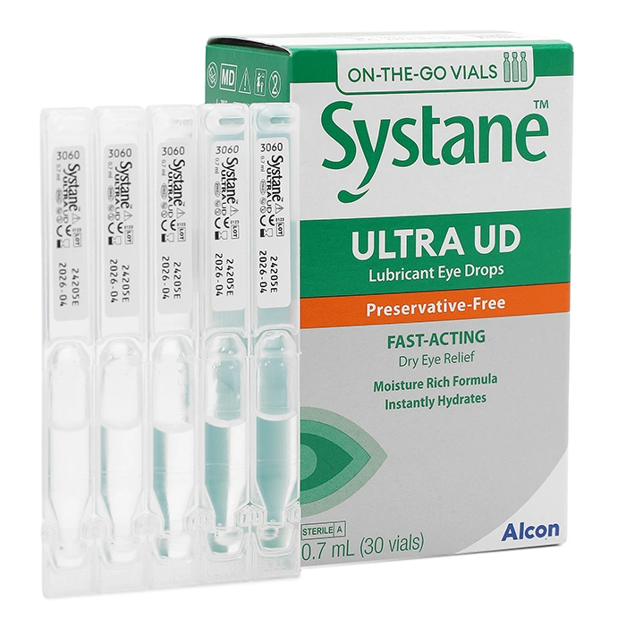 Systane Ultra Preservative-Free Vials - 30 x 0.70ml Contact Lenses