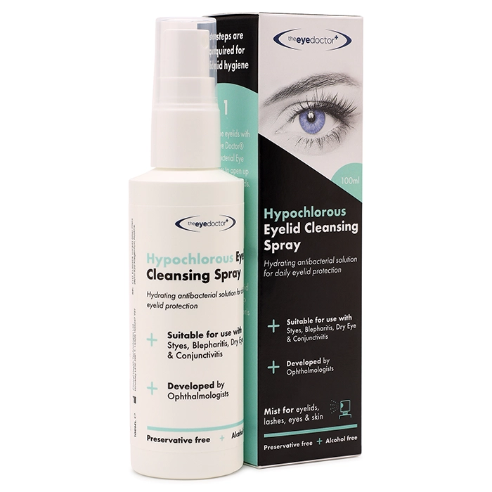 The Eye Doctor Hypochlorous Eyelid Spray Contact Lenses