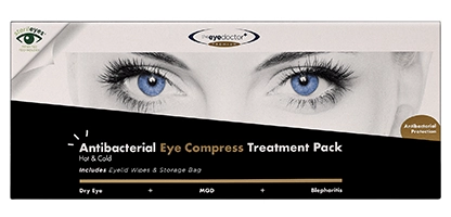 The Eye Doctor Premium Antibacterial Eye Compress Treatment Pack
