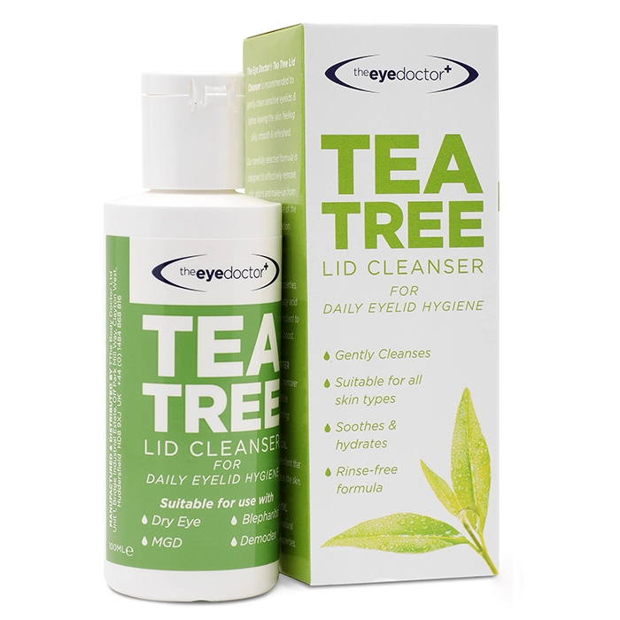 The Eye Doctor Tea Tree Oil Lid Cleanser Contact Lenses