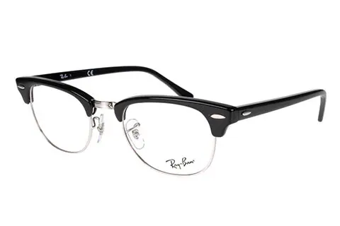 Ray-Ban Clubmaster RX5154 2000 49 Shiny Black