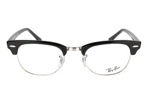 Ray-Ban Clubmaster RX5154 2000 49 Shiny Black