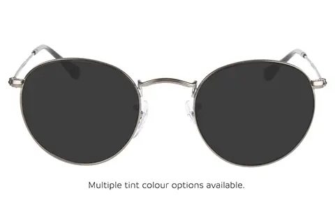 Ray-Ban Round Metal RX3447V 2620 47 Matte Gunmetal