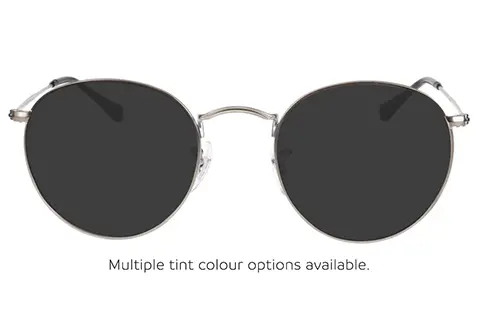 Ray-Ban Round Metal RX3447V 2620 50 Matte Gunmetal