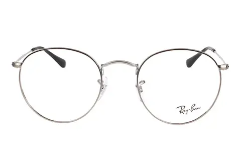 Ray-Ban Round Metal RX3447V 2620 50 Matte Gunmetal