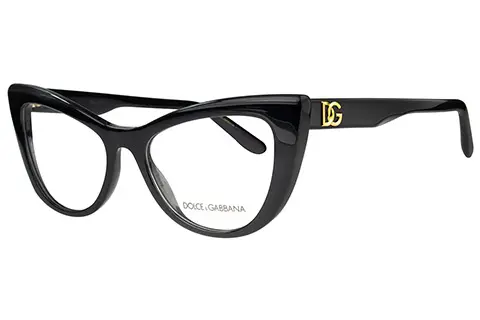 Dolce and Gabbana DG3354 501 54 Black - Jennifer Lopez