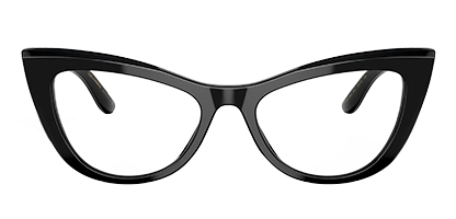 Dolce and Gabbana DG3354 501 54 Black - Jennifer Lopez