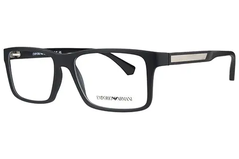 Emporio Armani EA3038 5063 Rubber Black