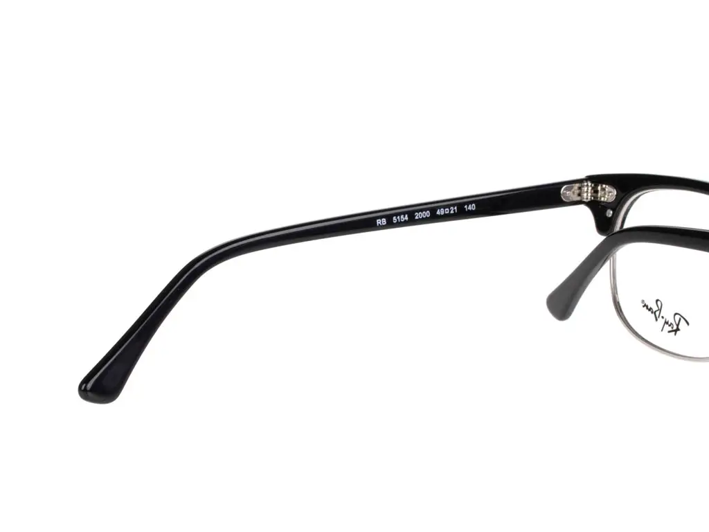 Ray-Ban Clubmaster RX5154 2000 49 Shiny Black