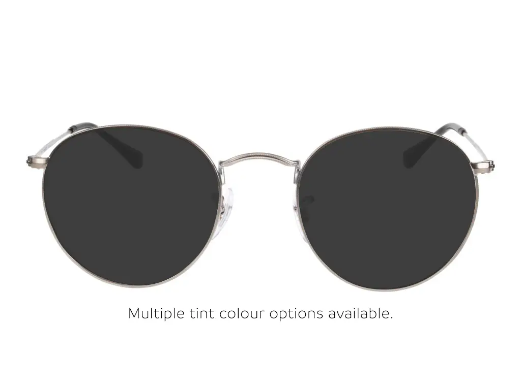 Ray-Ban Round Metal RX3447V 2620 50 Matte Gunmetal