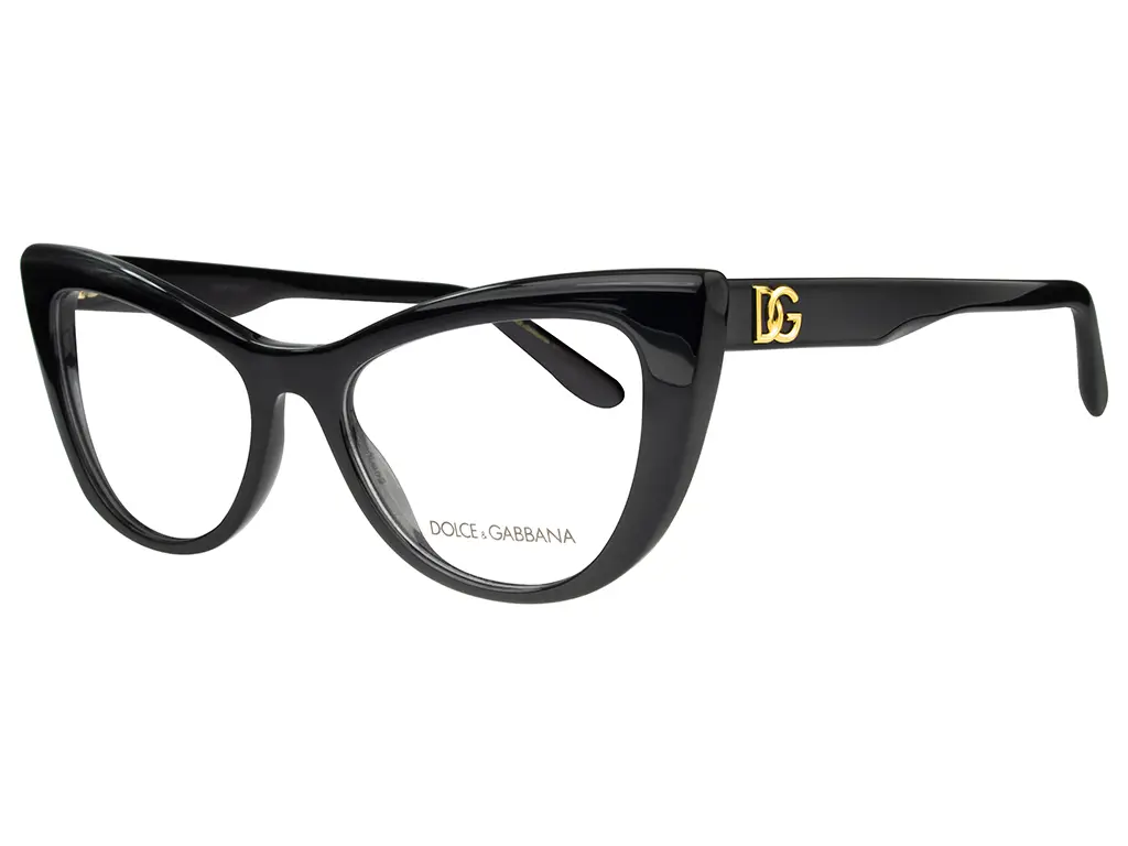 Dolce and Gabbana DG3354 501 54 Black - Jennifer Lopez