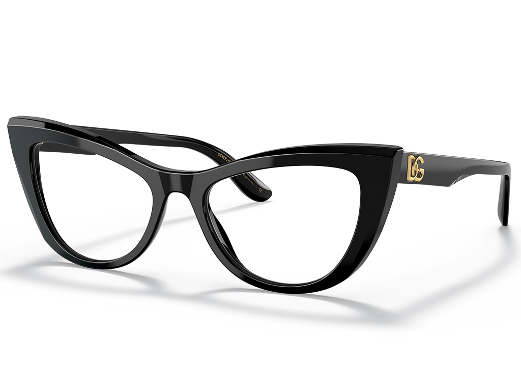 Dolce and Gabbana DG3354 501 54 Black - Jennifer Lopez