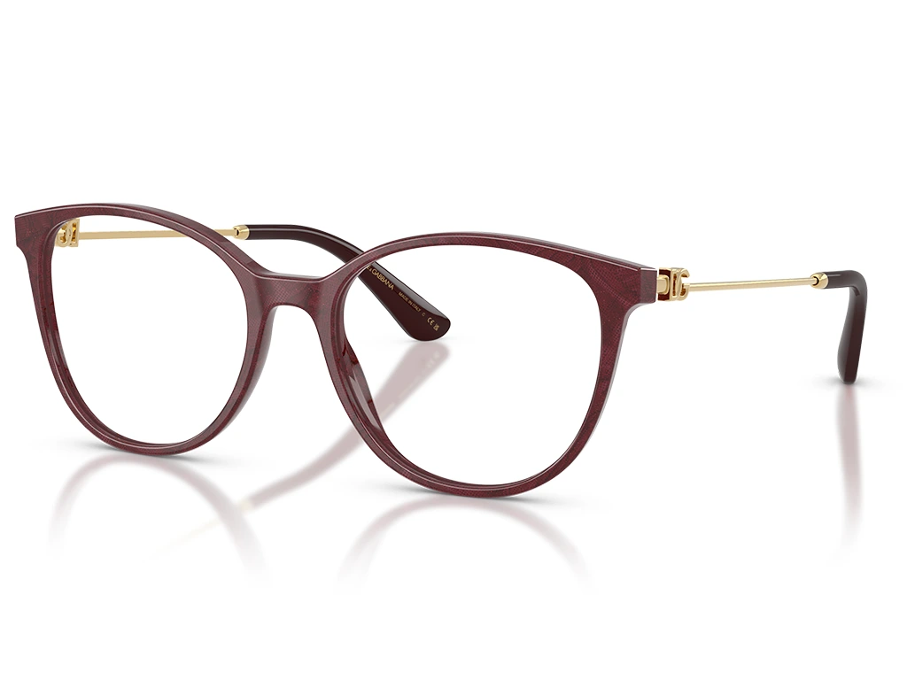 Dolce & Gabbana DG3363 3442 Lace Bordeaux 54