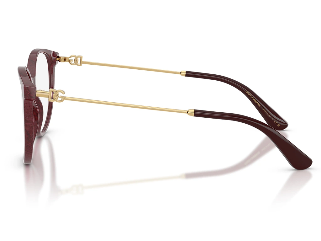 Dolce & Gabbana DG3363 3442 Lace Bordeaux 54