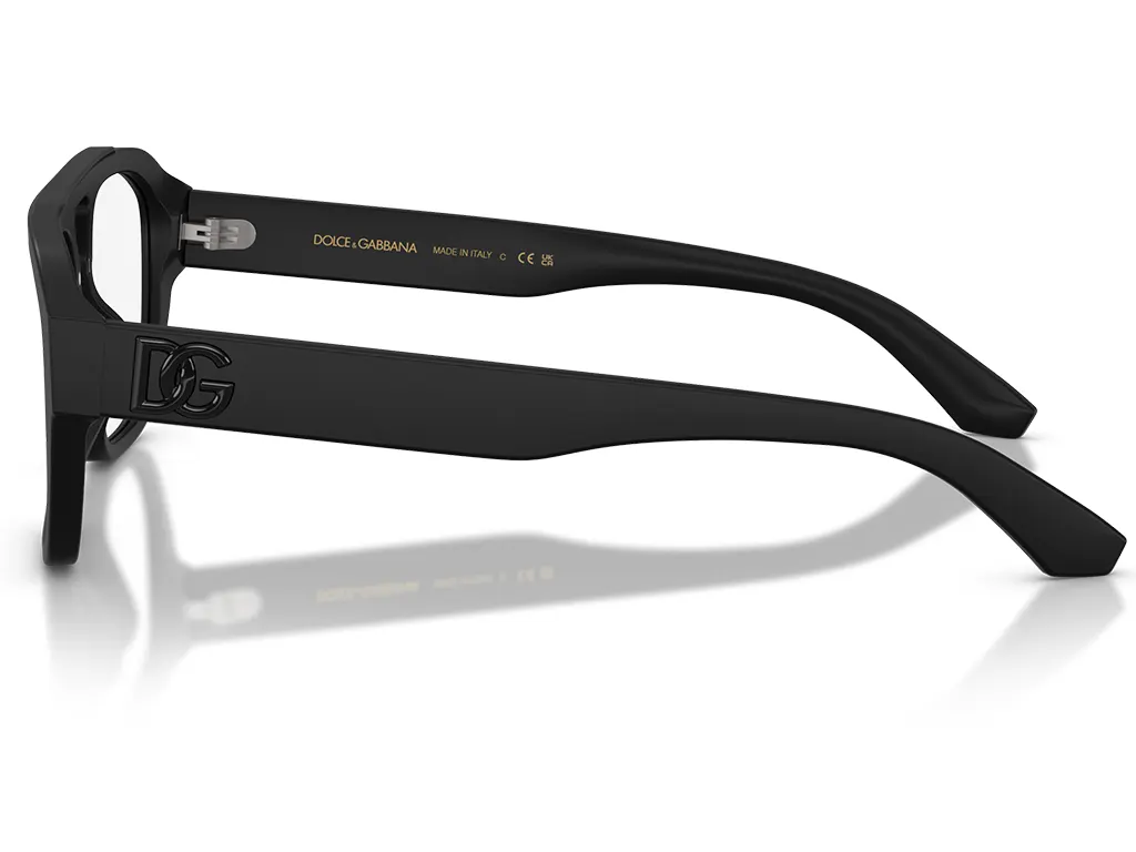 Dolce & Gabbana DG3415 2525 Matte Black 55