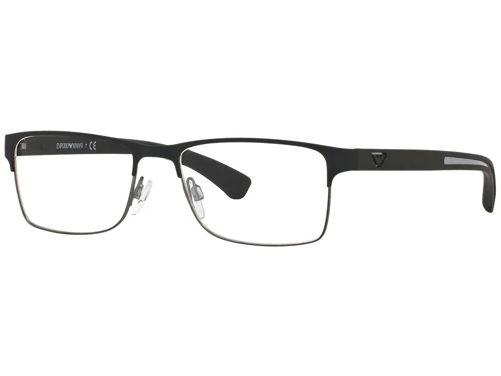 Emporio Armani EA1052 3094 Rubber Black & Gunmetal