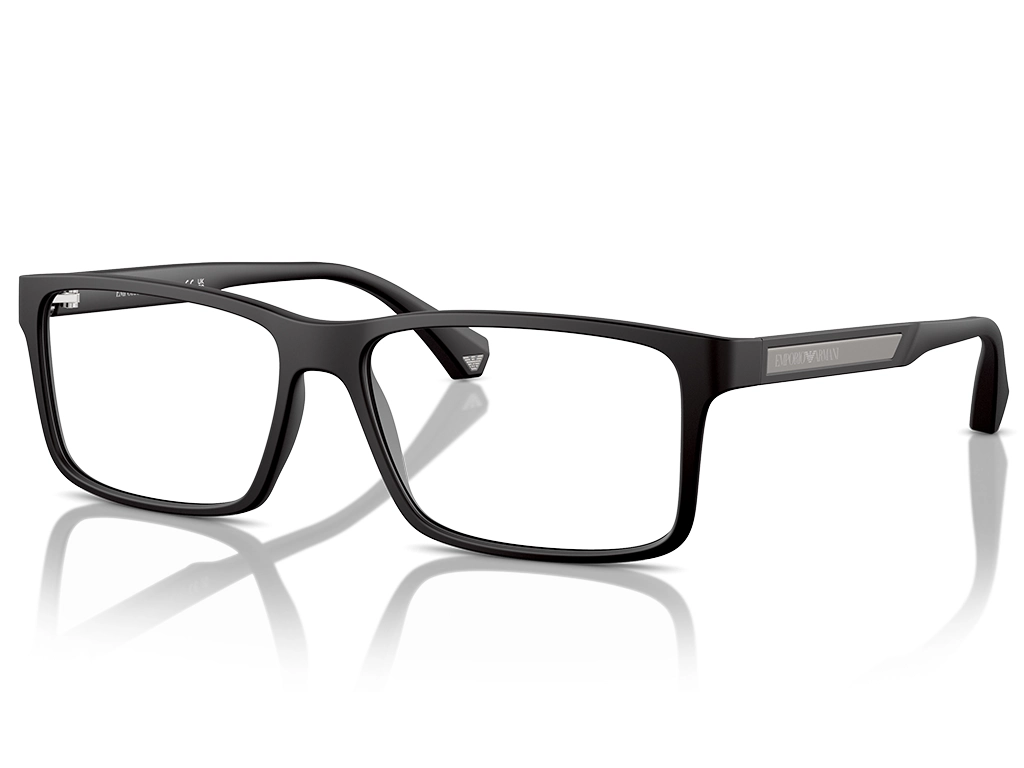 Emporio Armani EA3038 5063 Rubber Black