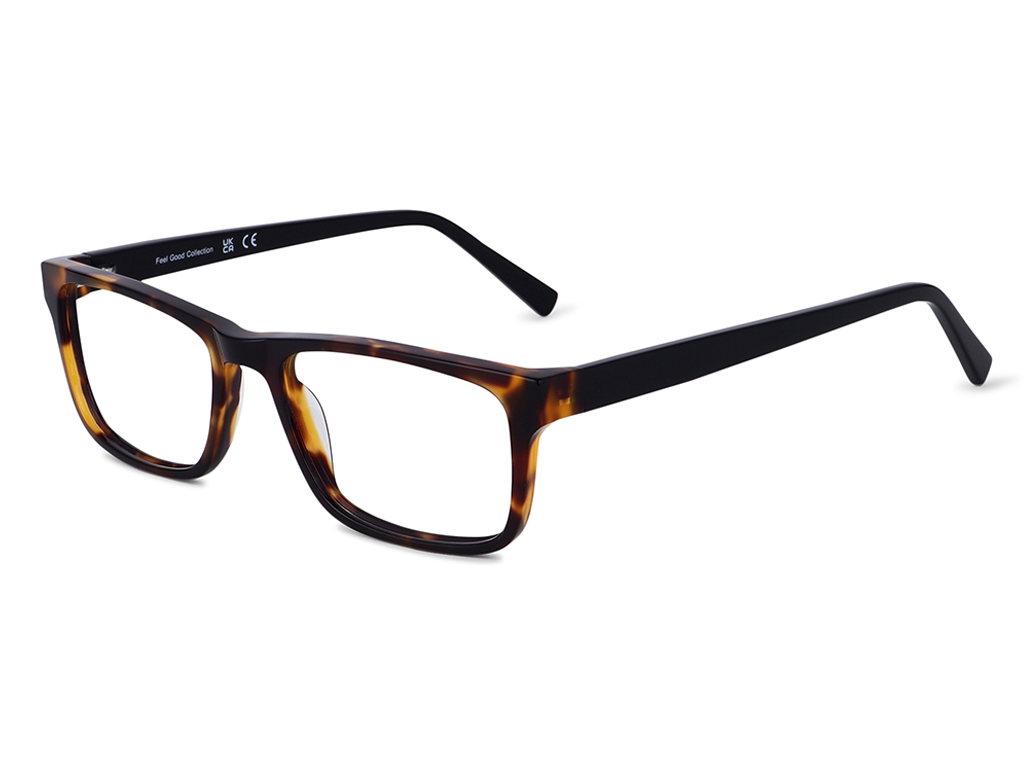 Feel Good Collection Bronte Black Tortoise 54