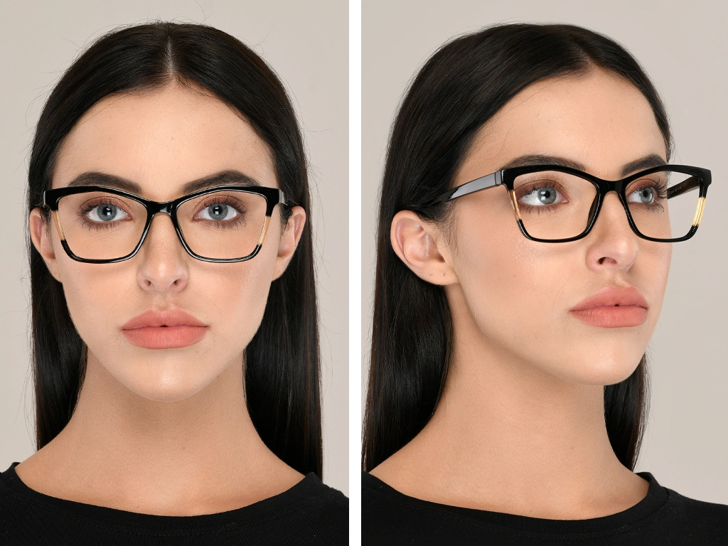 Feel Good Collection Emily 52 Shiny Black/Crystal Yellow